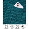 imagePRETTYGARDEN Womens Fall Open Front Cardigan Sweaters Button Down Long Sleeve Casual Winter Cute Knitted ShirtsBlue Green