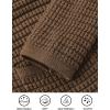 imagePRETTYGARDEN Womens Fall Open Front Cardigan Sweaters Button Down Long Sleeve Casual Winter Cute Knitted ShirtsCoffee