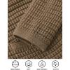 imagePRETTYGARDEN Womens Fall Open Front Cardigan Sweaters Button Down Long Sleeve Casual Winter Cute Knitted ShirtsDark Khaki