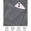 imagePRETTYGARDEN Womens Fall Open Front Cardigan Sweaters Button Down Long Sleeve Casual Winter Cute Knitted ShirtsGrey