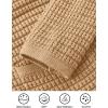 imagePRETTYGARDEN Womens Fall Open Front Cardigan Sweaters Button Down Long Sleeve Casual Winter Cute Knitted ShirtsKhaki