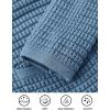 imagePRETTYGARDEN Womens Fall Open Front Cardigan Sweaters Button Down Long Sleeve Casual Winter Cute Knitted ShirtsMist Blue