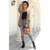 imagePRETTYGARDEN Womens Long Sleeve Open Front Knit Cardigans Sweaters Soft Loose Draped Coat OuterwearBrown