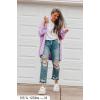 imagePRETTYGARDEN Womens Long Sleeve Open Front Knit Cardigans Sweaters Soft Loose Draped Coat OuterwearPurple