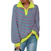 Striped Pink Green
