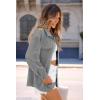 imagePRETTYGARDEN Womens Oversized Shacket Jackets Fall Fashion Clothes 2024 Casual Long Sleeve Loose Collared Blouse ShirtsGrey