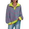 Striped Pink Green