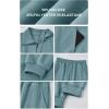 imagePRETTYGARDEN Long Sleeve Half Zip Sweatsuits Women 2 Piece Outfit Fall 2024 Casual Sweatshirt Sweatpants Lounge Set TracksuitBlue