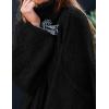 imagePRETTYGARDEN Womens Winter Turtleneck Oversized Sweaters Long Sleeve Chunky Knit Slouchy Pullover Sweater TopsBlack