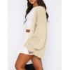 imagePRETTYGARDEN Womens Cardigan Sweaters 2024 Fall Trendy Chunky Knit Outerwear Outfits Fashion Long Sleeve CardigansBeige