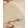 imagePRTTYGARDEN Womens Long Sleeve Tops 2024 Fall Loose Crewneck Sweatshirt Trendy Casual Ribbed Pullover Knit OutfitBeige