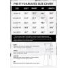 imagePRETTYGARDEN Summer Jumpsuits for Women Dressy Casual Ruffle Cap Sleeves Romper Crew Neck Rib Knit One Piece OutfitsKhaki