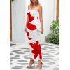 imagePRETTYGARDEN Womens Floral Maxi Dress Sexy Spaghetti Strap Mesh Dress Backless Slip Party Long Bodycon DressWhite