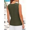 imagePRETTYGARDEN Womens Sweater Vests 2025 Spring Summer Trendy Sleeveless Tank Tops Knit Button Down Cardigan WaistcoatGreen