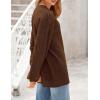 imagePRETTYGARDEN Womens Winter Sweaters Casual Crew Neck Long Sleeve Pullover Ribbed Knit Loose Fit Sweater TopsBrown