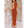 imagePRETTYGARDEN Womens 2025 Summer Casual Maxi Dresses Ribbed Knit Sleeveless Bodycon Long Elegant Party Going Out SundressBrick Red