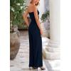 imagePRETTYGARDEN Womens Summer Outfits 2 Piece Sets Casual Ribbed Knit Crop Tube Top Wide Leg Pants Spring Matching Lounge SetNavy