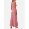 imagePRETTYGARDEN Women Two Piece Skirt Set Trendy Summer 2025 Crop Tank Top Flowy Midi Skirts Matching Ribbed Knit Casual OutfitsDusty Pink