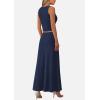 imagePRETTYGARDEN Women Two Piece Skirt Set Trendy Summer 2025 Crop Tank Top Flowy Midi Skirts Matching Ribbed Knit Casual OutfitsNavy