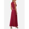 imagePRETTYGARDEN Women Two Piece Skirt Set Trendy Summer 2025 Crop Tank Top Flowy Midi Skirts Matching Ribbed Knit Casual OutfitsWine Red