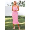imagePRETTYGARDEN Womens Sexy Midi Bodycon Dress 2025 Summer Spaghetti Strap Sleeveless Knit Party Tight Fitted DressesPink