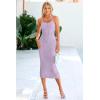 imagePRETTYGARDEN Womens Sexy Midi Bodycon Dress 2025 Summer Spaghetti Strap Sleeveless Knit Party Tight Fitted DressesPurple