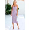 imagePRETTYGARDEN Womens Sexy Midi Bodycon Dress 2025 Summer Spaghetti Strap Sleeveless Knit Party Tight Fitted DressesPurple
