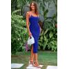 imagePRETTYGARDEN Womens Sexy Midi Bodycon Dress 2025 Summer Spaghetti Strap Sleeveless Knit Party Tight Fitted DressesRoyal Blue