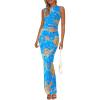 Floral Blue