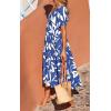 imagePRETTYGARDEN Womens Dresses 2025 Puff Sleeve Floral Casual Summer Dresses Smocked Backless Beach Flowy Tiered Maxi DressFblue White