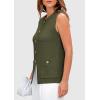 imagePRETTYGARDEN Womens Sweater Vests 2025 Summer Sleeveless Tank Tops Knit Button Down Cardigan Spring Trendy ClothesGreen
