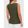 imagePRETTYGARDEN Womens Sweater Vests 2025 Summer Sleeveless Tank Tops Knit Button Down Cardigan Spring Trendy ClothesGreen