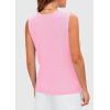 imagePRETTYGARDEN Womens Sweater Vests 2025 Summer Sleeveless Tank Tops Knit Button Down Cardigan Spring Trendy ClothesLight Pink