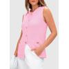 imagePRETTYGARDEN Womens Sweater Vests 2025 Summer Sleeveless Tank Tops Knit Button Down Cardigan Spring Trendy ClothesLight Pink
