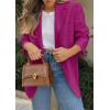 imagePRETTYGARDEN 2025 Blazers for Women Business Casual Long Sleeve Lapel Open Front Suit Jacket Work Blazer with PocketsRose Pink