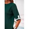 imagePRETTYGARDEN Two Piece Sets for Women 2025 Summer Spring Casual Sweater Knit Lounge Travel Matching Outfits ClothingDark Green