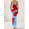 imagePRETTYGARDEN Womens Floral Maxi Dresses Summer 2025 Sexy Spaghetti Strap Slip Party Long Bodycon Mesh DressLight Blue