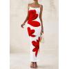 imagePRETTYGARDEN Womens Floral Maxi Dresses Summer 2025 Sexy Spaghetti Strap Slip Party Long Bodycon Mesh DressWhite