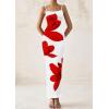 imagePRETTYGARDEN Womens Floral Maxi Dresses Summer 2025 Sexy Spaghetti Strap Slip Party Long Bodycon Mesh DressWhite