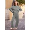 imagePRETTYGARDEN Womens Winter 2 Piece Sweater Set Casual Pullover Top High Waisted Sweatpants Tracksuit Lounge OutfitsLight Grey