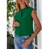 imagePRETTYGARDEN Womens Suit Vest Crop Tops 2025 Summer Dressy Business Casual Work Office Clothes Trendy Blazer WaistcoatGreen