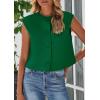 imagePRETTYGARDEN Womens Suit Vest Crop Tops 2025 Summer Dressy Business Casual Work Office Clothes Trendy Blazer WaistcoatGreen