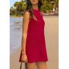 imagePRETTYGARDEN Womens Crochet Coverups 2025 Summer Sleeveless Knit Beach Vacation Resort Bathing Suit Swimwear Cover Up DressRed