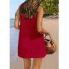 imagePRETTYGARDEN Womens Crochet Coverups 2025 Summer Sleeveless Knit Beach Vacation Resort Bathing Suit Swimwear Cover Up DressRed