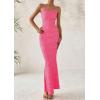 imagePRETTYGARDEN Maxi Dresses for Women 2025 Summer Halter Leopard Print Sleeveless Sexy Bodycon Cruise Cocktail Long DressPink Leopard