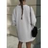 imagePRETTYGARDEN Womens 2 Piece Lounge Sets 2025 Summer Short Sleeve Tunic Tops Drawstring Shorts Matching Outfits TracksuitsGrey
