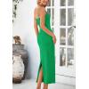 imagePRETTYGARDEN Womens Maxi Dress 2025 Spring Long Wedding Guest Dresses Resort Wear Vacation Casual Bodycon Summer Sun DressesGreen