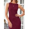 imagePRETTYGARDEN Womens Maxi Dress 2025 Spring Long Wedding Guest Dresses Resort Wear Vacation Casual Bodycon Summer Sun DressesWine Red