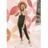 imagePRETTYGARDEN Womens Two Piece Outfit Sets Casual Summer Sleeveless Crewneck Tops and Sweatpants Active Tracksuit Lounge WearArmy Green