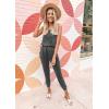 imagePRETTYGARDEN Womens Two Piece Outfit Sets Casual Summer Sleeveless Crewneck Tops and Sweatpants Active Tracksuit Lounge WearDark Grey